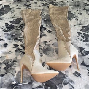 PrettyLittleThing Shoes - thigh high boots by Pretty Little Thing PrettyLittleThing Shoes - thigh high boots by Pretty Little Thing